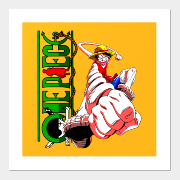 Monkey D Luffy One Piece Monkey D Luffy One Piece Pancakes Posters